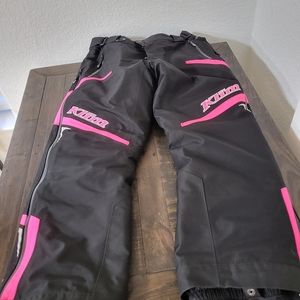 Klim snowmobile pants womens